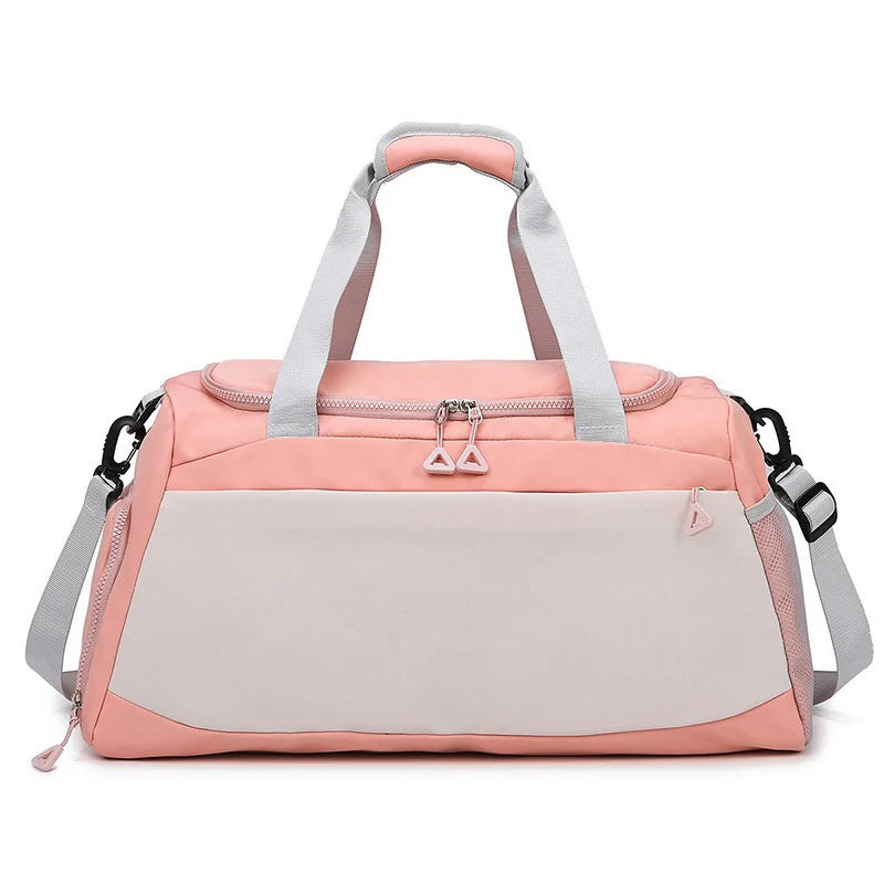 Duffel Bag Water-Resistant Multiple Pockets & Detachable Shoulder Strap