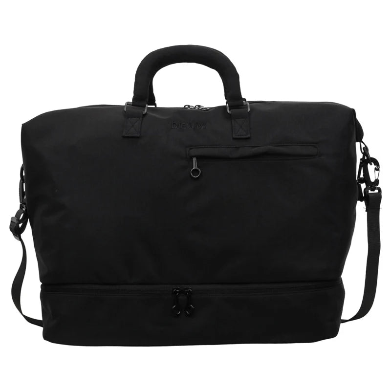 Duffel Bag Water-Resistant Multiple Pockets & Detachable Strap
