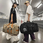 Duffel Bag Water-Resistant Multiple Pockets & Padded Shoulder Strap