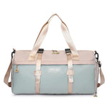 Duffel Bag Water-Resistant Nylon Padded Straps & Dual Handles