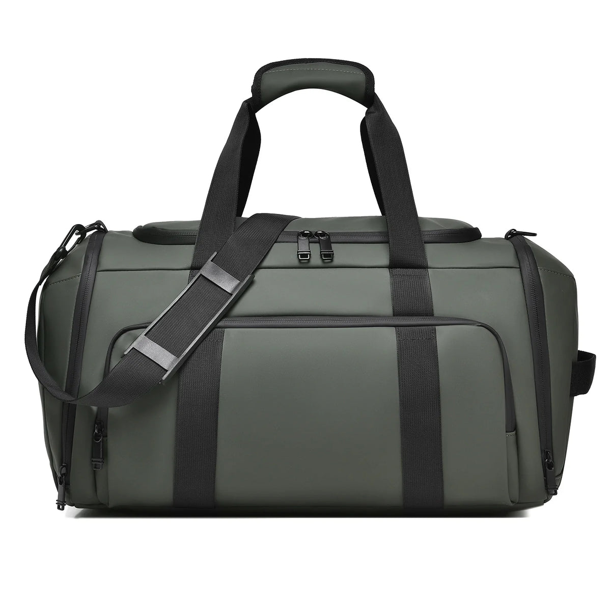 Duffel Bag Water Resistant Pockets & Padded Strap