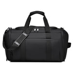Duffel Bag Water Resistant Pockets & Padded Strap