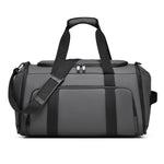 Duffel Bag Water Resistant Pockets & Padded Strap