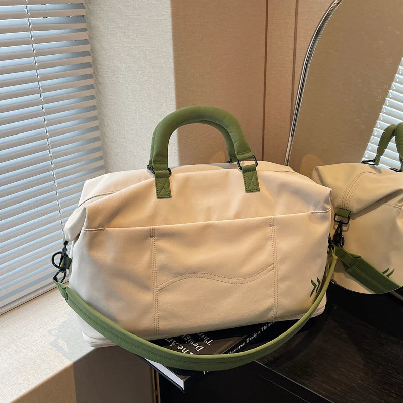Duffel Bag Waterproof Spacious Adjustable Shoulder Strap