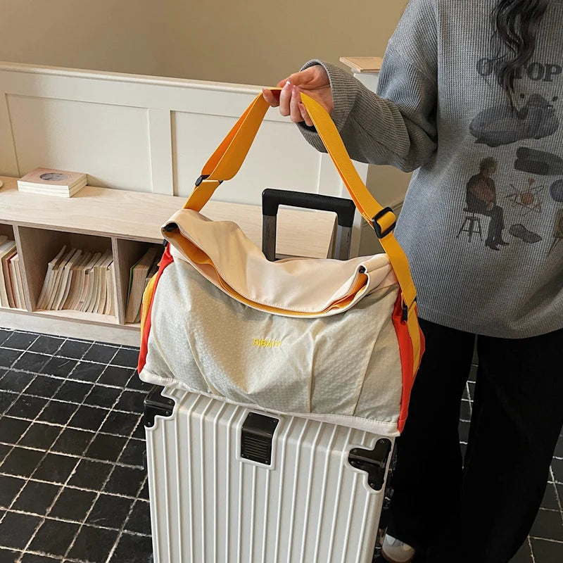 Duffel Bag Weather-Resistant Spacious Interior & Multiple Pockets