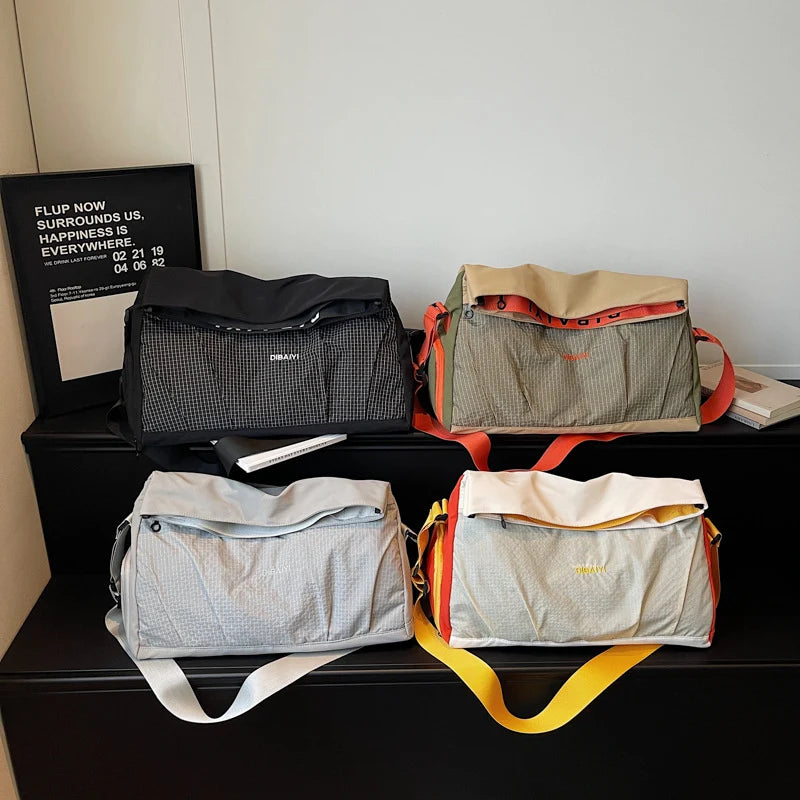 Duffel Bag Weather-Resistant Spacious Interior & Multiple Pockets