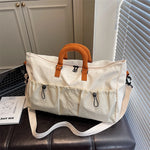 Duffel Bag Weather-Resistant Spacious Padded Handles & Adjustable Strap