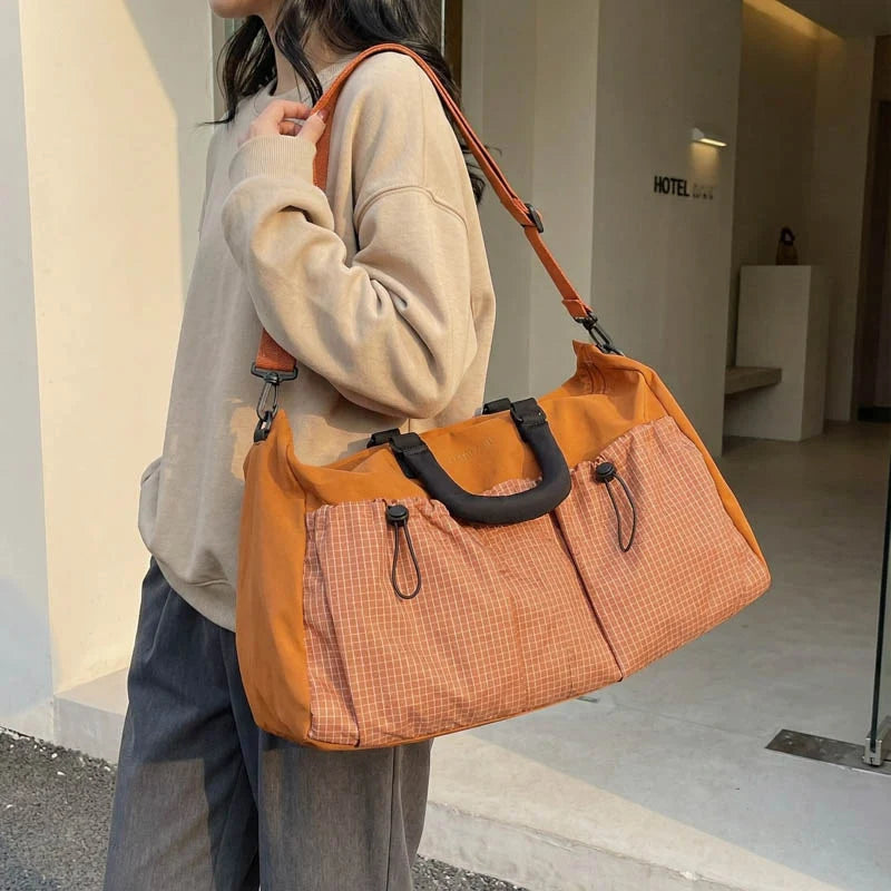 Duffel Bag Weather-Resistant Spacious Padded Handles & Adjustable Strap