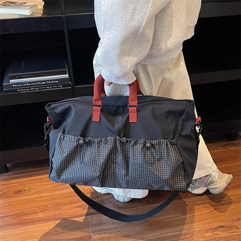 Duffel Bag Weather-Resistant Spacious Padded Handles & Adjustable Strap