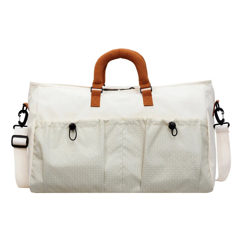 Duffel Bag Weather-Resistant Spacious Padded Handles & Adjustable Strap