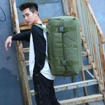 Duffel Bag Weather-Resistant Spacious Shoulder Strap & Hand Grips