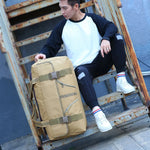 Duffel Bag Weather-Resistant Spacious Shoulder Strap & Hand Grips