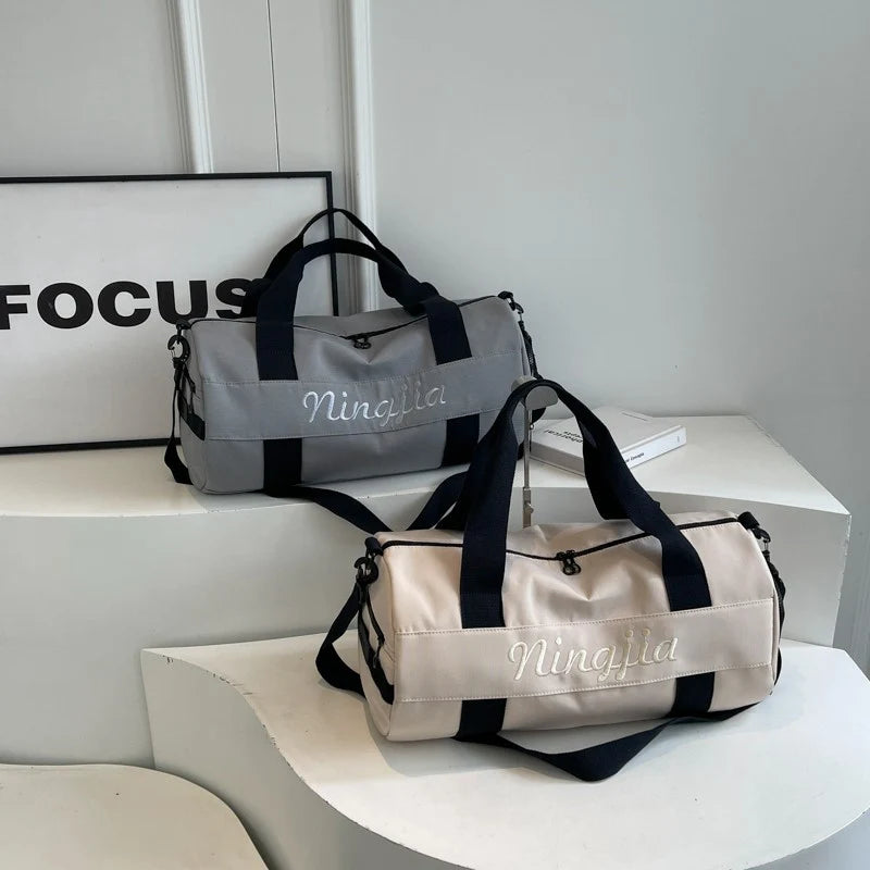 Duffle Bag Carry-On Waterproof Adjustable Strap