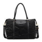 Duffle Bag Compression Sides Durable Fabric & Adjustable Strap