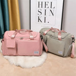 Duffle Bag Large Capacity & Multiple Compartments Water-Resistant Fabric