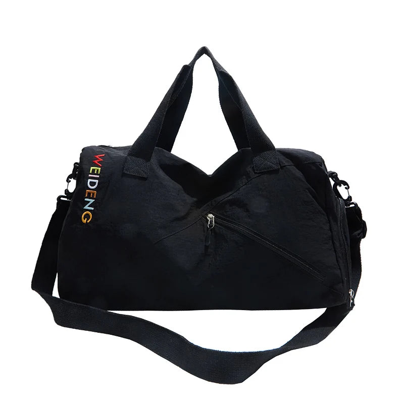 Duffle Bag Lightweight & Durable Fabric External Zip Pocket