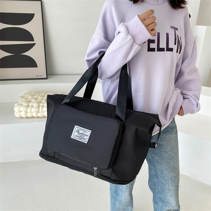 Duffle Bag Lightweight Water-Resistant Multiple Pockets