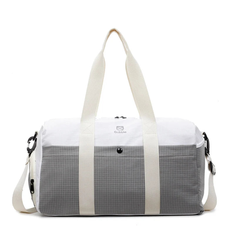 Duffle Bag Multi-Compartment & Shoe Pocket Durable Fabric