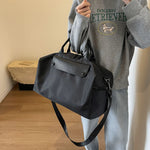 Duffle Bag Multi-Compartment Water-Resistant Adjustable Straps & Top Handles