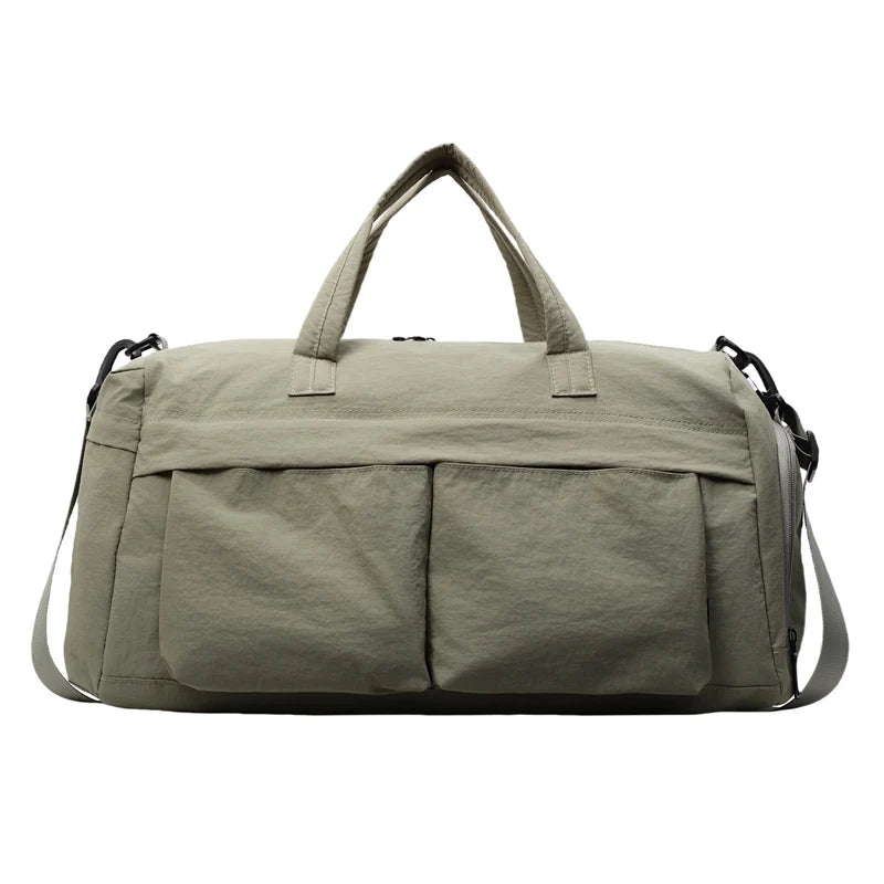Duffle Bag Multiple Pockets Lightweight Adjustable Shoulder Strap