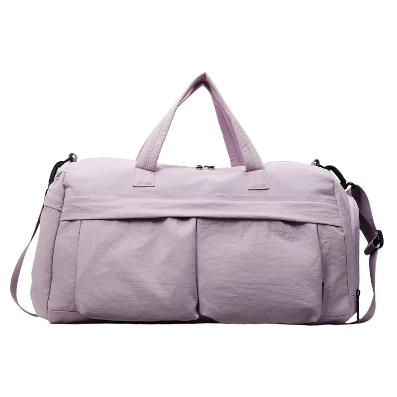 Duffle Bag Multiple Pockets Lightweight Adjustable Shoulder Strap