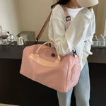 Duffle Bag Spacious Carry-On Durable Polyester Ergonomic Handles