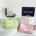 Duffle Bag Spacious Multi-Pocket Adjustable Strap