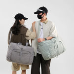 Duffle Bag Spacious Organized Compartments & Adjustable Strap