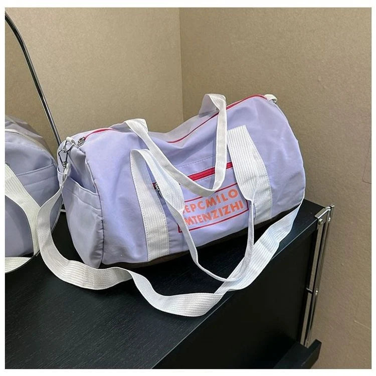 Duffle Bag Spacious Shoe Compartment Durable Fabric