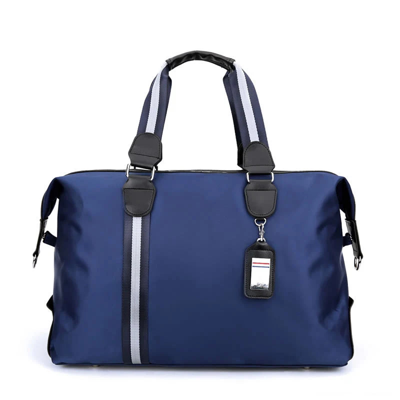 Duffle Bag Spacious Water-Resistant Detachable Strap & Dual Handles