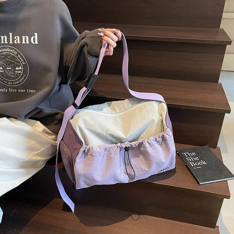 Duffle Bag Spacious Weather-Resistant Padded Strap & Pockets