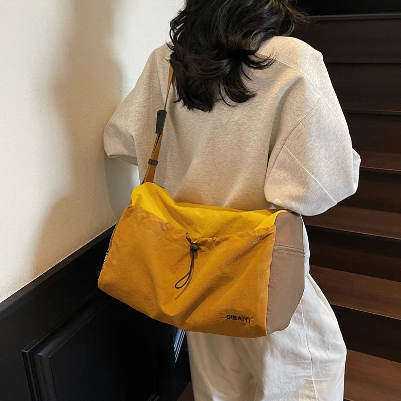 Duffle Bag Spacious Weather-Resistant Padded Strap & Pockets