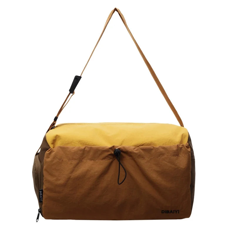 Duffle Bag Spacious Weather-Resistant Padded Strap & Pockets