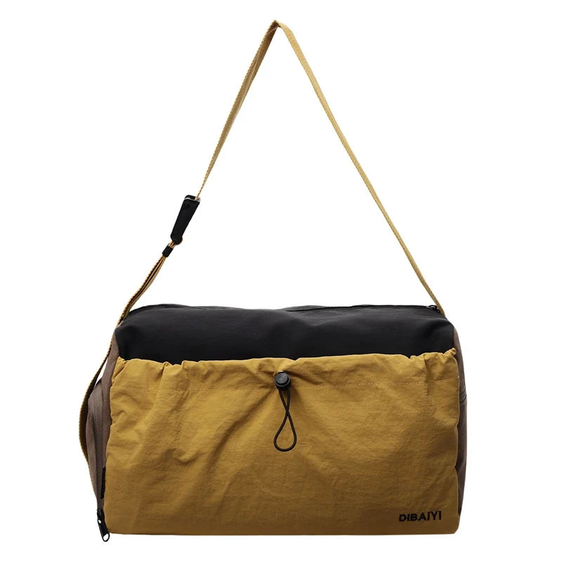 Duffle Bag Spacious Weather-Resistant Padded Strap & Pockets