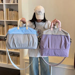 Duffle Bag Tear-Resistant Fabric Detachable Shoulder Strap