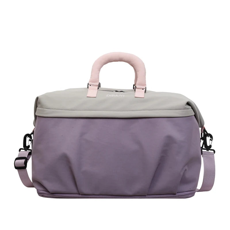 Duffle Bag Tear-Resistant Fabric Detachable Shoulder Strap