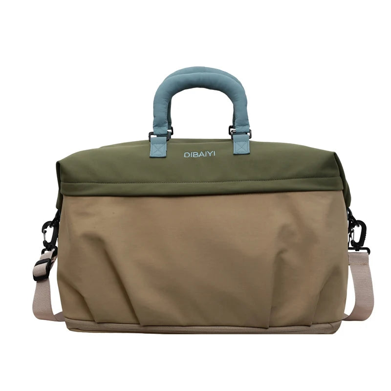 Duffle Bag Tear-Resistant Fabric Detachable Shoulder Strap