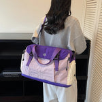 Duffle Bag Tear-Resistant Fabric Multiple Compartments