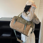 Duffle Bag Tear-Resistant Fabric Multiple Compartments