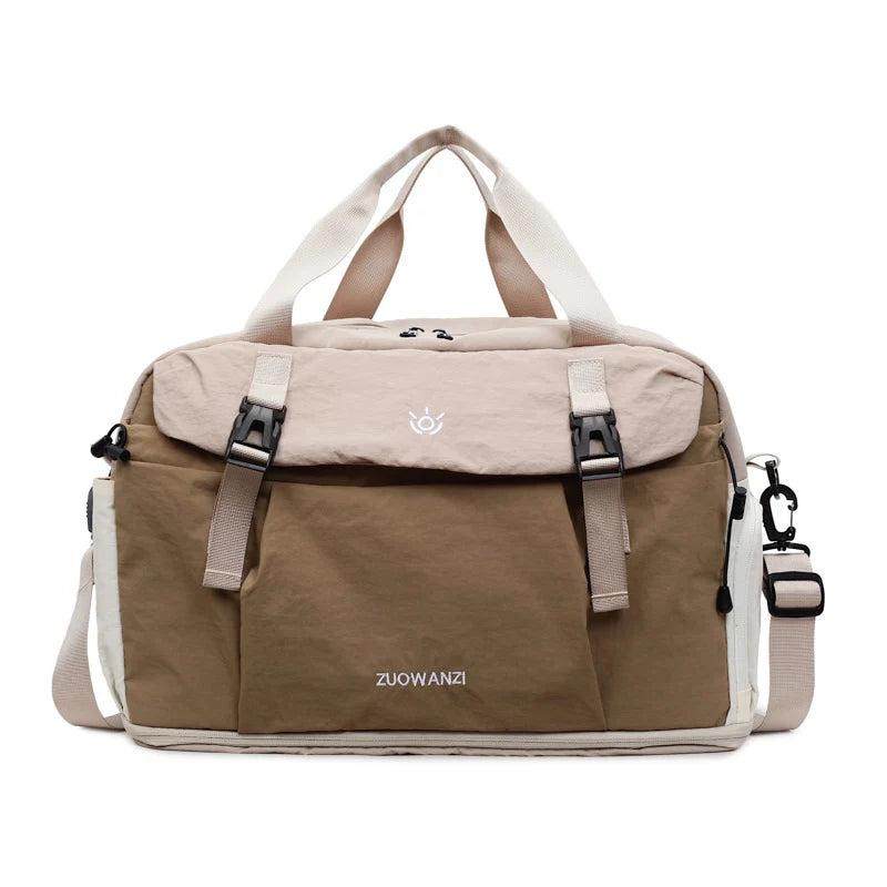 Duffle Bag Tear-Resistant Fabric Multiple Compartments