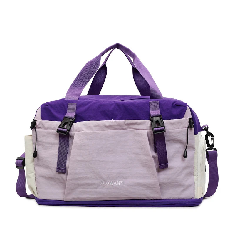 Duffle Bag Tear-Resistant Fabric Multiple Compartments