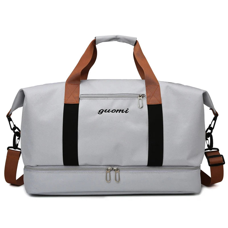 Duffle Bag Tear-Resistant Large Capacity & Multiple Pockets