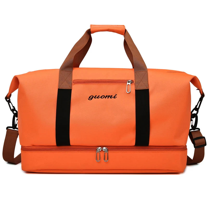 Duffle Bag Tear-Resistant Large Capacity & Multiple Pockets