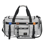 Duffle Bag Water-Resistant Fabric Adjustable Straps & Multiple Pockets