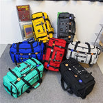 Duffle Bag Water-Resistant Fabric Adjustable Straps & Multiple Pockets