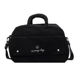 Duffle Bag Water-Resistant Multi-Compartment Padded Handles & Adjustable Strap