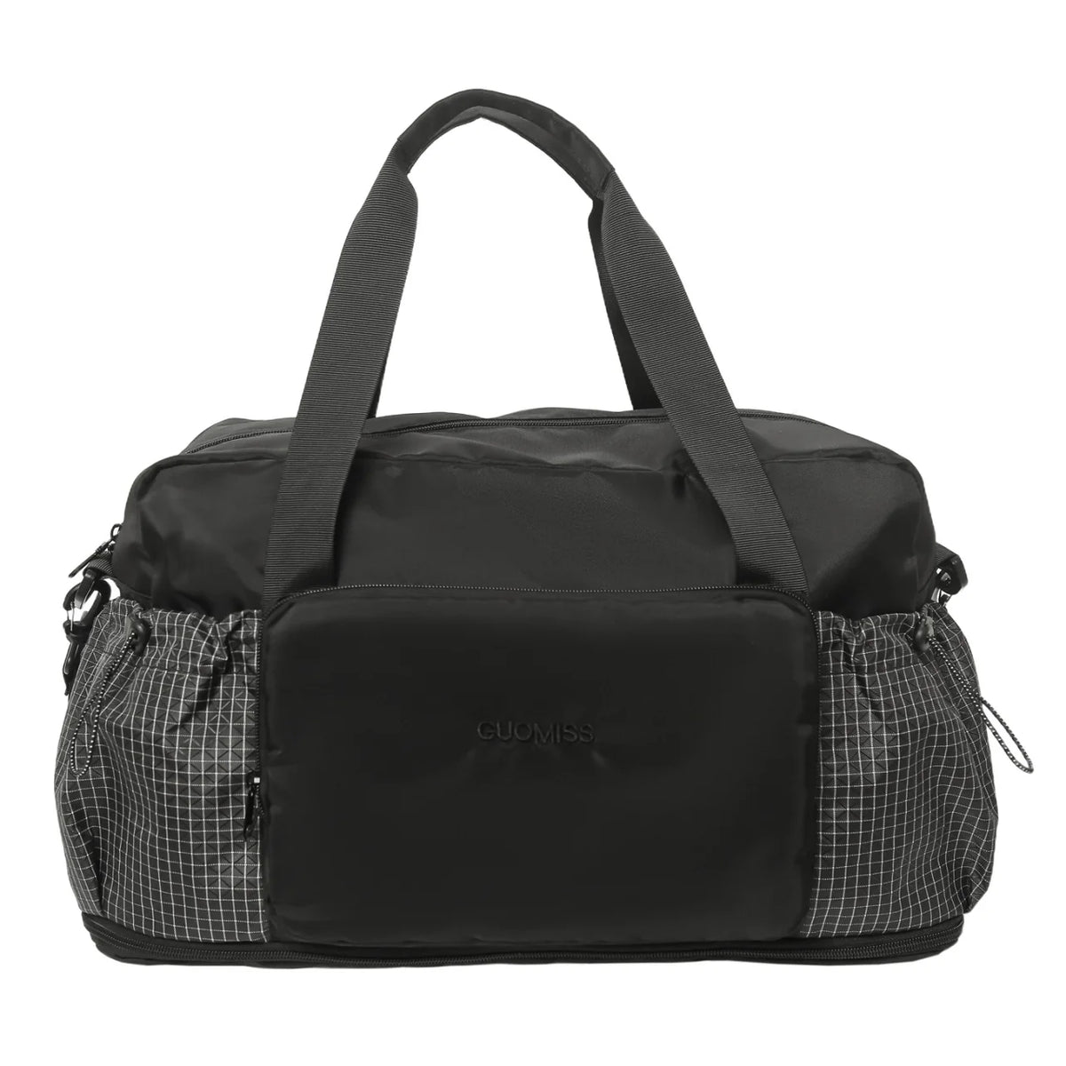 Duffle Bag Water-Resistant Multi-Compartment Padded Handles & Removable Strap