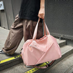 Duffle Bag Water-Resistant Multi-Compartment Shoe Pocket