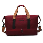 Duffle Bag Water-Resistant Multi-Pocket Adjustable Strap