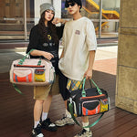 Duffle Bag Water-Resistant Multiple Pockets & Adjustable Shoulder Strap